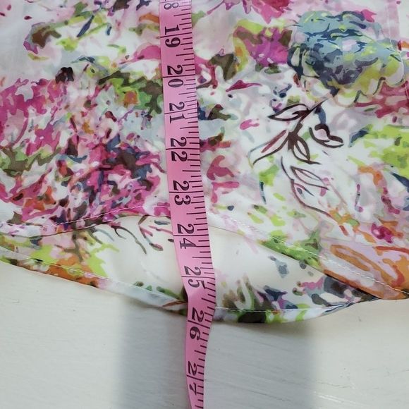 LIZ CLAIBORNE PETITES Women's Floral Blouse, Size Petite Large PL - Picture 12 of 12